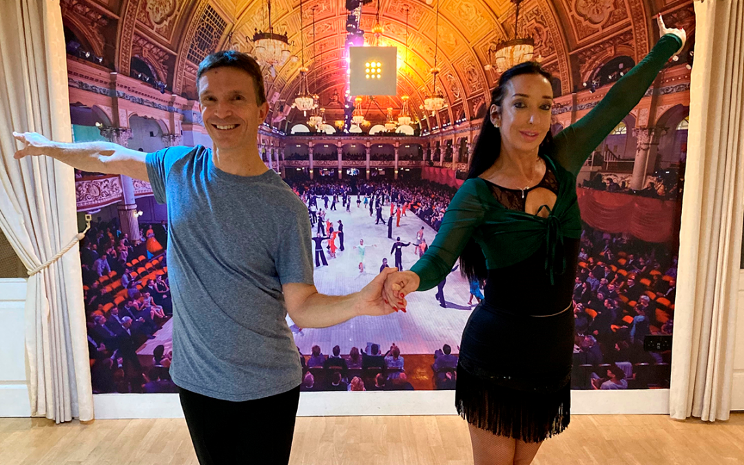 Chris Milne has taken part in his first ballroom competition since the start of the pandemic!